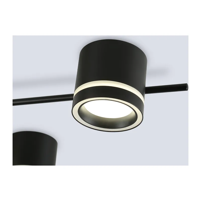 Потолочный светильник GX53*6 4200К 12Вт FL71521/6 BK черный GX53/6+LED 754*741*90 Ambrella Light 2