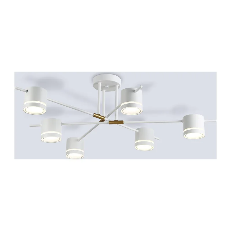 Потолочный светильник GX53*6 FL71529/6 WH/GD белый/золото GX53/6 785*767*260 Ambrella Light 3