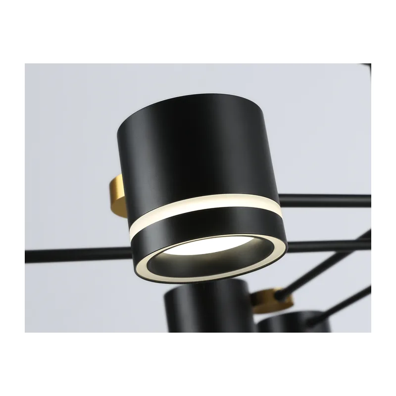 Потолочный светильник GX53*8 FL71532/8 BK/GD черный/золото GX53/8 932*932*260 Ambrella Light 2