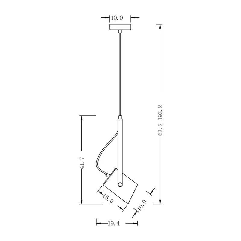 Подвесной светильник Элори / Elori Freya FR4004PL-01WB 2