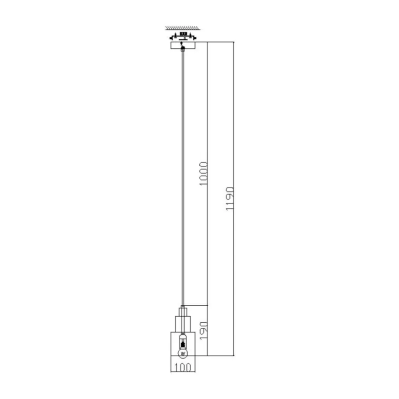 Подвесной светильник Моук / Moke Freya FR4006PL-01BS 4