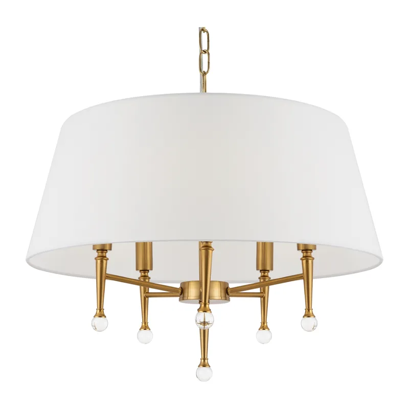 Подвесной светильник Розмари / Rosemary Freya FR5190PL-05BS3 6