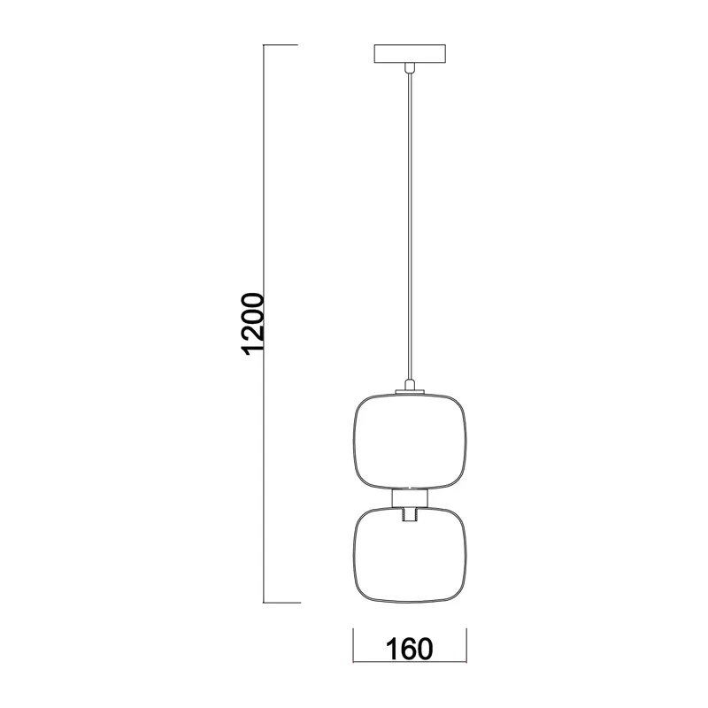 Подвесной светильник Люмен / Lumen Freya FR5215PL-01CH 5
