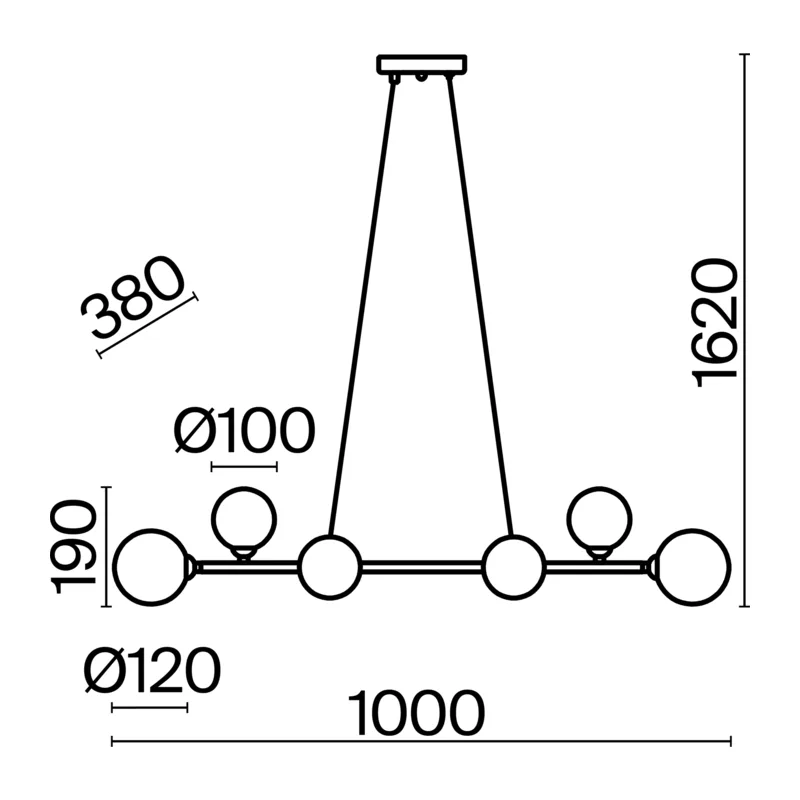 Подвесной светильник Глобос / Globos Freya FR5222PL-08B1 7