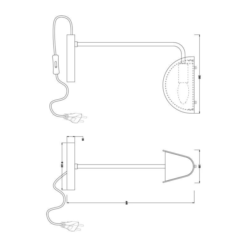 Настольный светильник FR5228TL-01W Маллоу E14x1 Freya 2