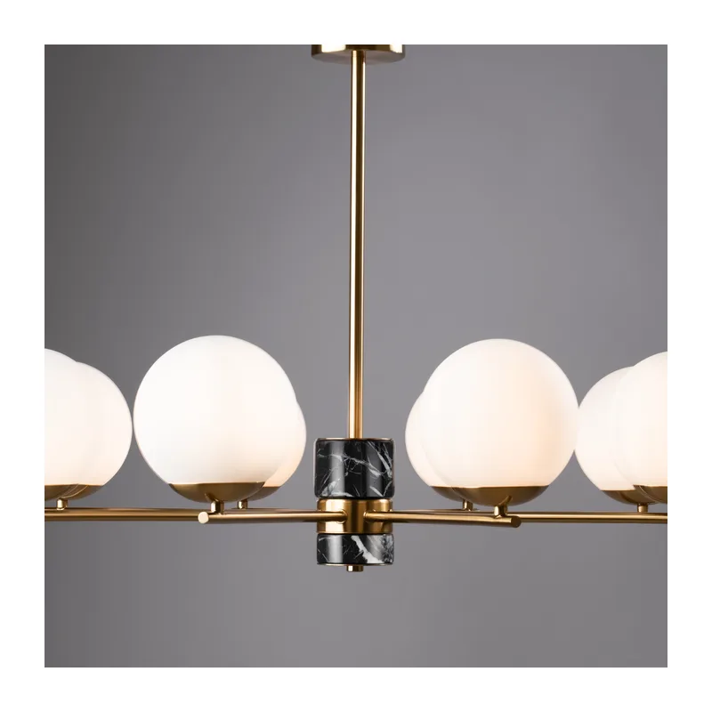 Подвесной светильник Мрамор / Marble Freya FR5230PL-08BS 10