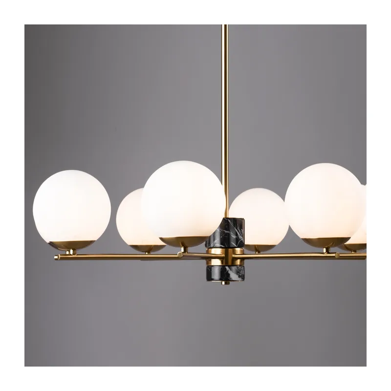 Подвесной светильник Мрамор / Marble Freya FR5230PL-08BS 5