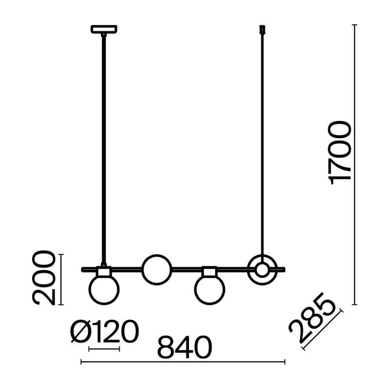 Подвесной светильник Гэтсби / Gatsby Freya FR5232PL-04B 7