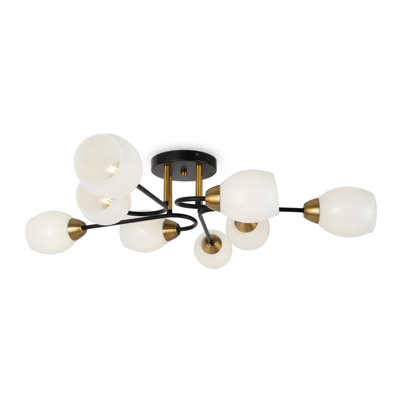 Люстра FR5240CL-08B Ясный / Lucid E27x8 Freya
