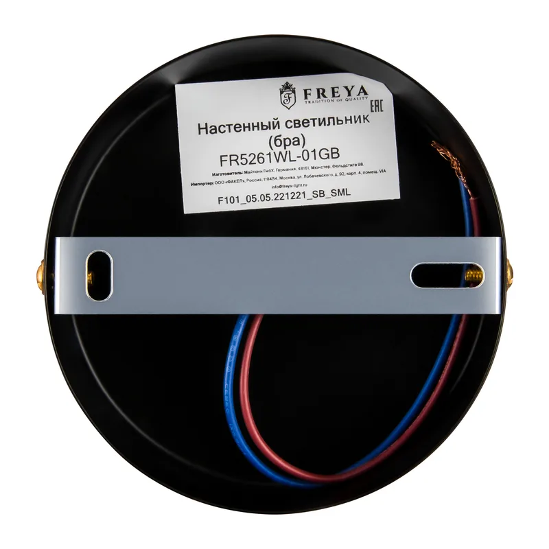Настенный светильник (бра) FR5261WL-01GB Шплфей / Sage E14x1 Freya 8