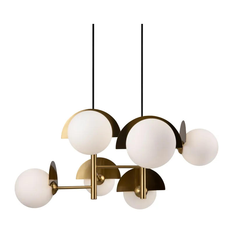 Подвесной светильник Сепия / Sepia Freya FR5391PL-06BS 4