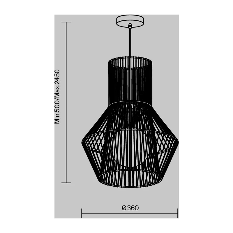 Подвесной светильник Коттедж / Cottage Freya FR5405PL-01W 3