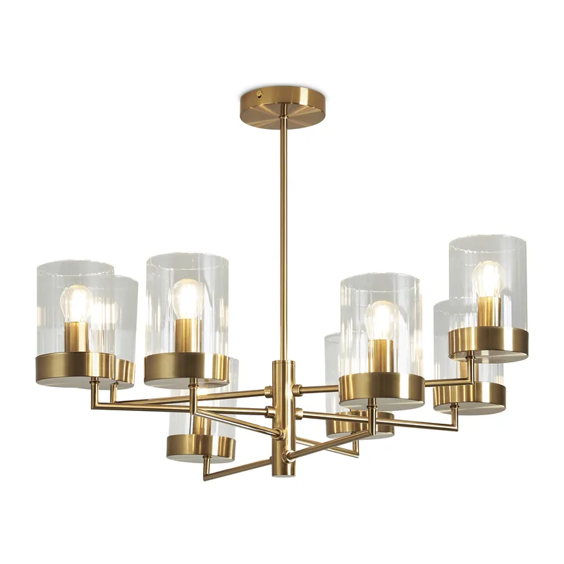 Подвесной светильник Клипса / Clip Freya FR5426PL-08BS