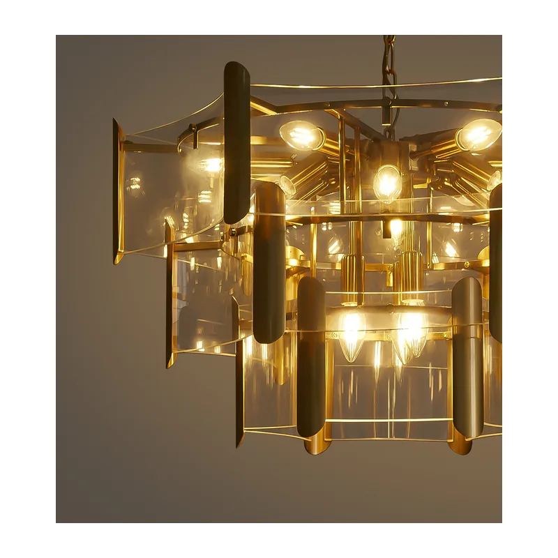 Люстра FR5516PL-15BS Люмьер / Lumiere E14x15 Freya 11