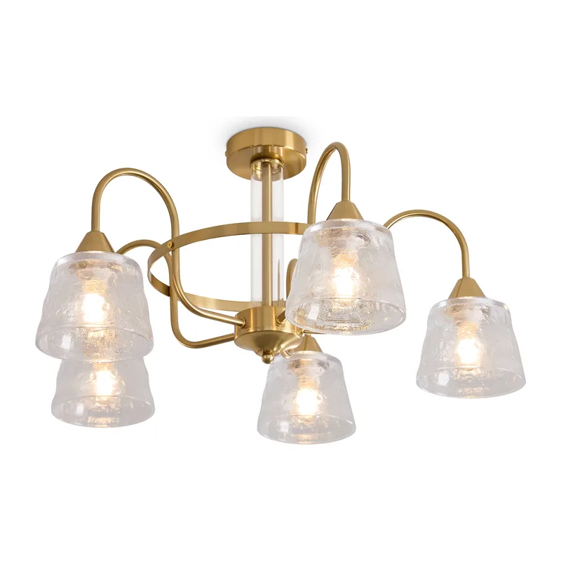 Люстра FR5522PL-05BS1 Карамель / Caramel E27x5 Freya 4