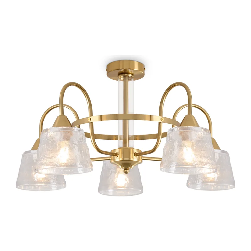 Люстра FR5522PL-05BS1 Карамель / Caramel E27x5 Freya