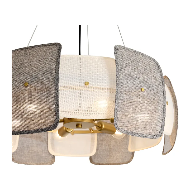 Люстра FR5578PL-06G Маффл / Maffle E14x6 Freya 2