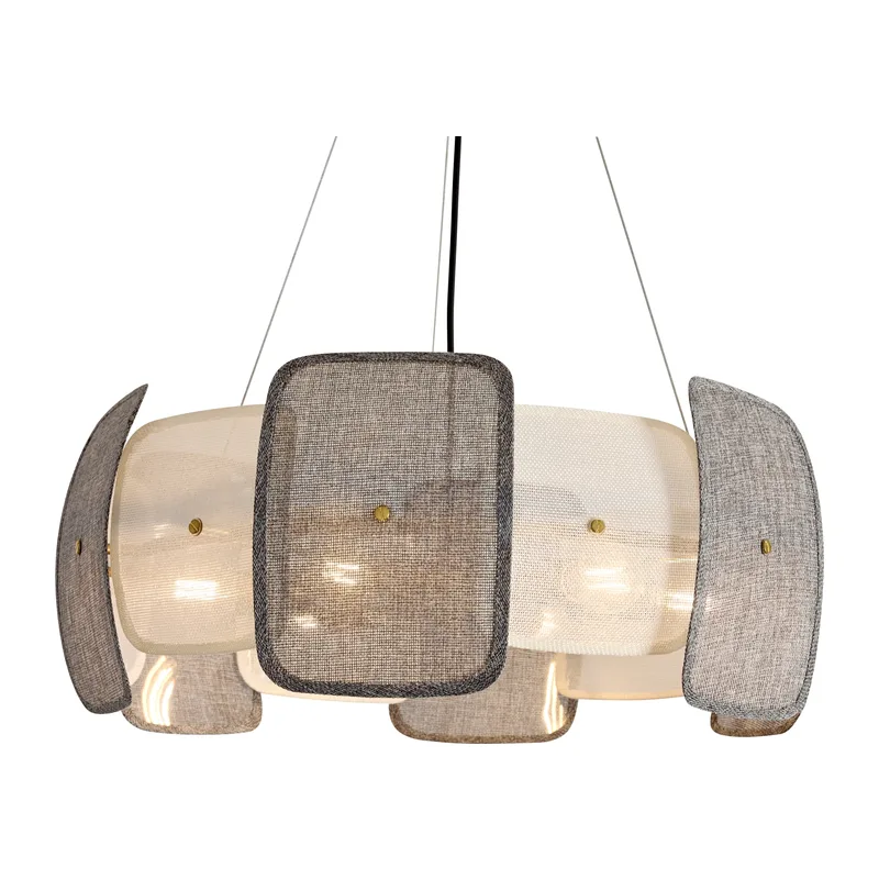 Люстра FR5578PL-06G Маффл / Maffle E14x6 Freya 3