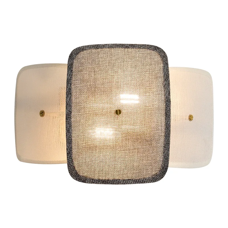 Настенный светильник (бра) FR5578WL-02G Маффл / Maffle E14x2 Freya