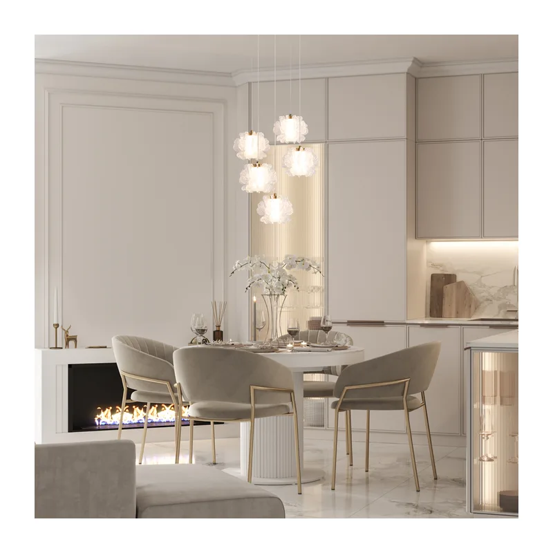 Подвесной светильник Цветок / Flower Freya FR5579PL-L8BS 7