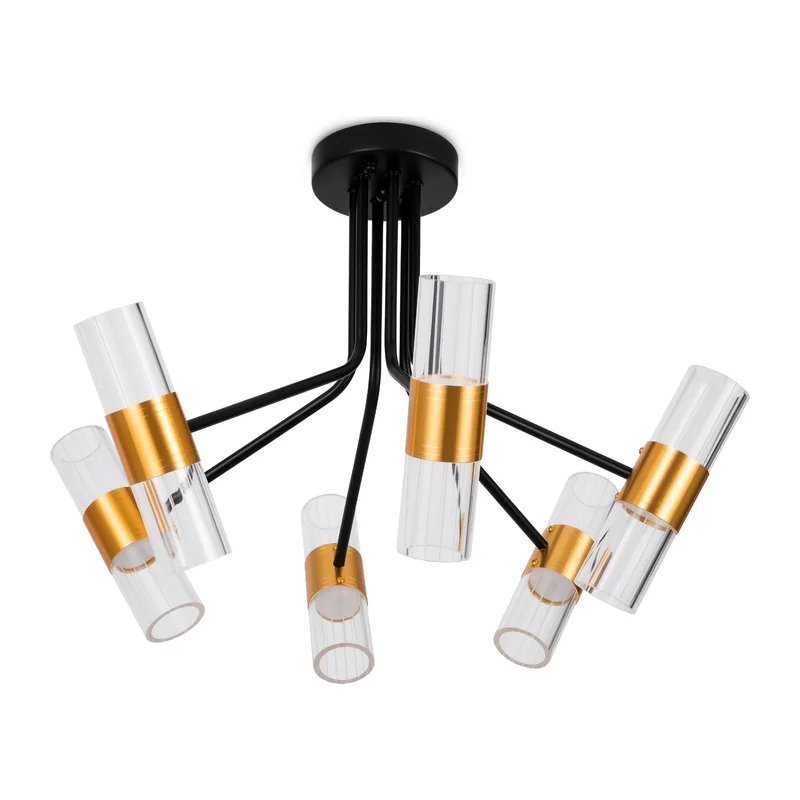 Люстра FR6038CL-L60B Миа 50 Вт LED Freya 8