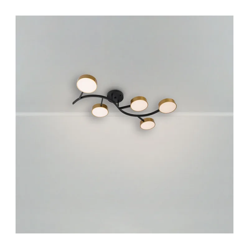 Потолочный светильник FR6048CL-L10GB Тибо / Tibo 10 Вт LED Freya 7