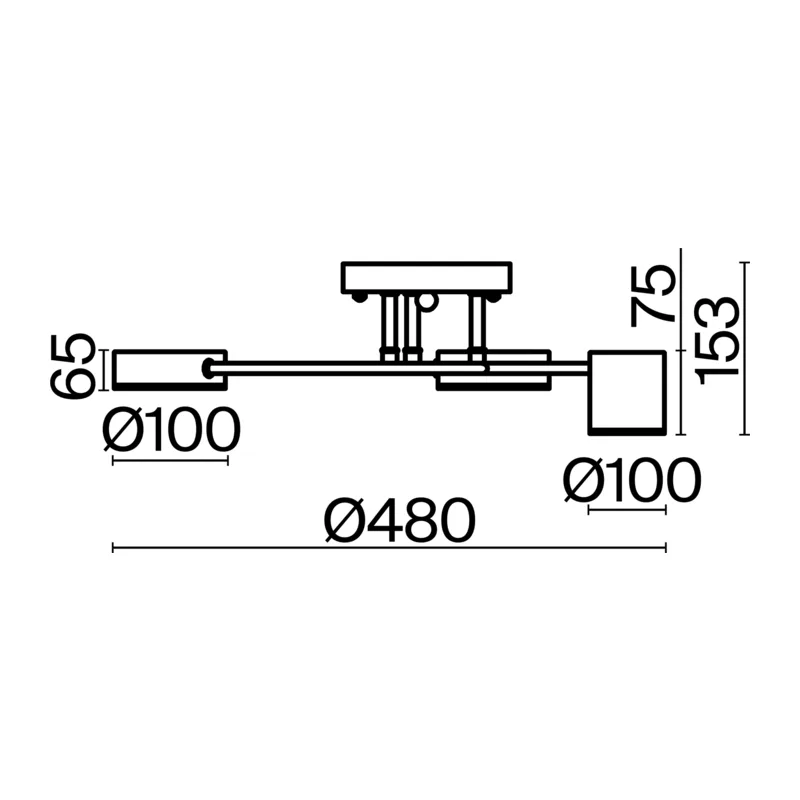 Потолочный светильник FR6048CL-L6B Тибо / Tibo 6 Вт LED Freya 18