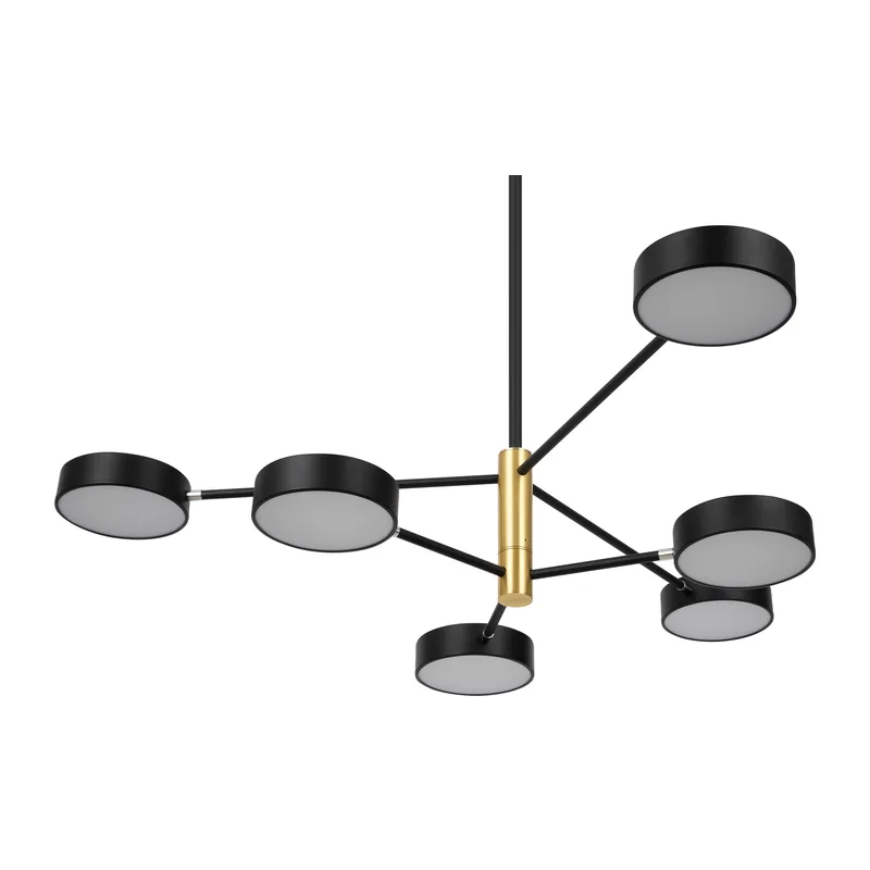 Люстра FR6048CL-L6GR Тибо / Tibo 6 Вт LED Freya 10