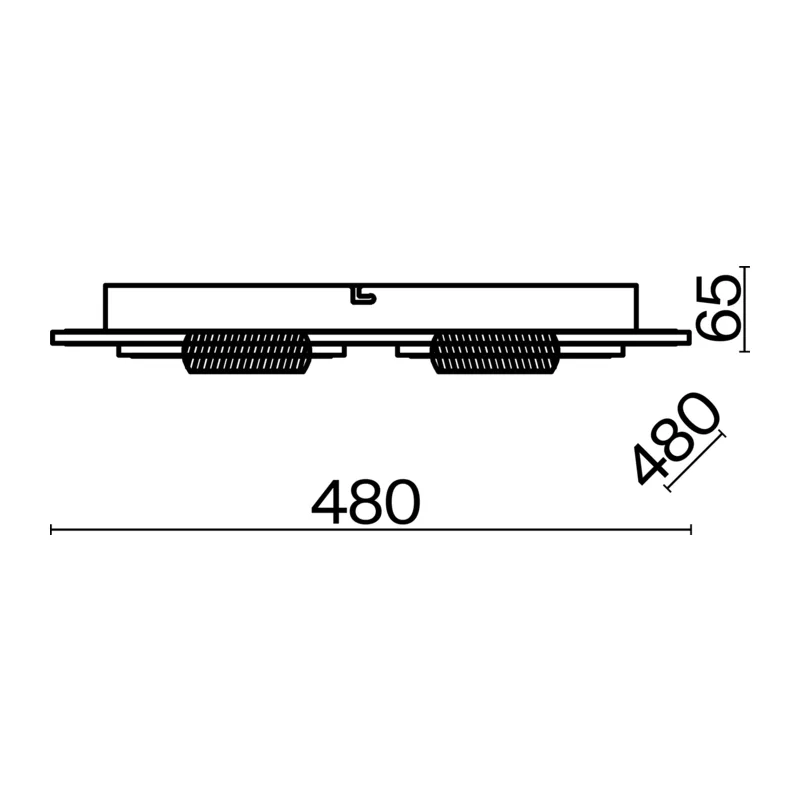 Потолочный светильник FR6049CL-L95W Пластинка / Lamina 95 Вт LED с пультом ДУ Freya 11