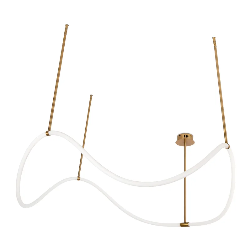 Подвесной светильник FR6059PL-L88BS Нарядный / Fancy 66 Вт LED Freya