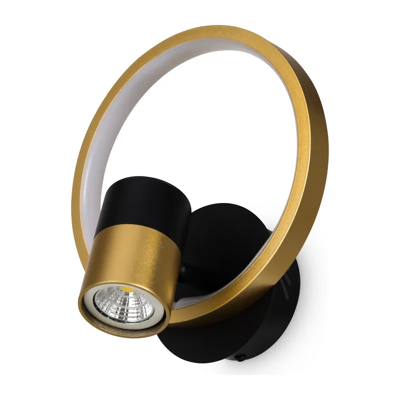 Настенный светильник (бра) FR6074WL-L12GB Тумблер / Tumbler 12;10 Вт LED Freya 3