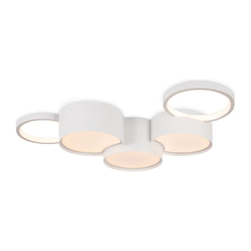 Потолочный светильник FR6080CL-L100W Молекула / Molecule 92 Вт LED с пультом ДУ Freya