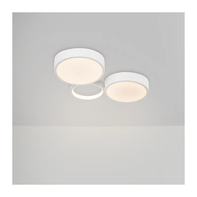 Потолочный светильник FR6080CL-L76W Молекула / Molecule 56 Вт LED с пультом ДУ Freya 6