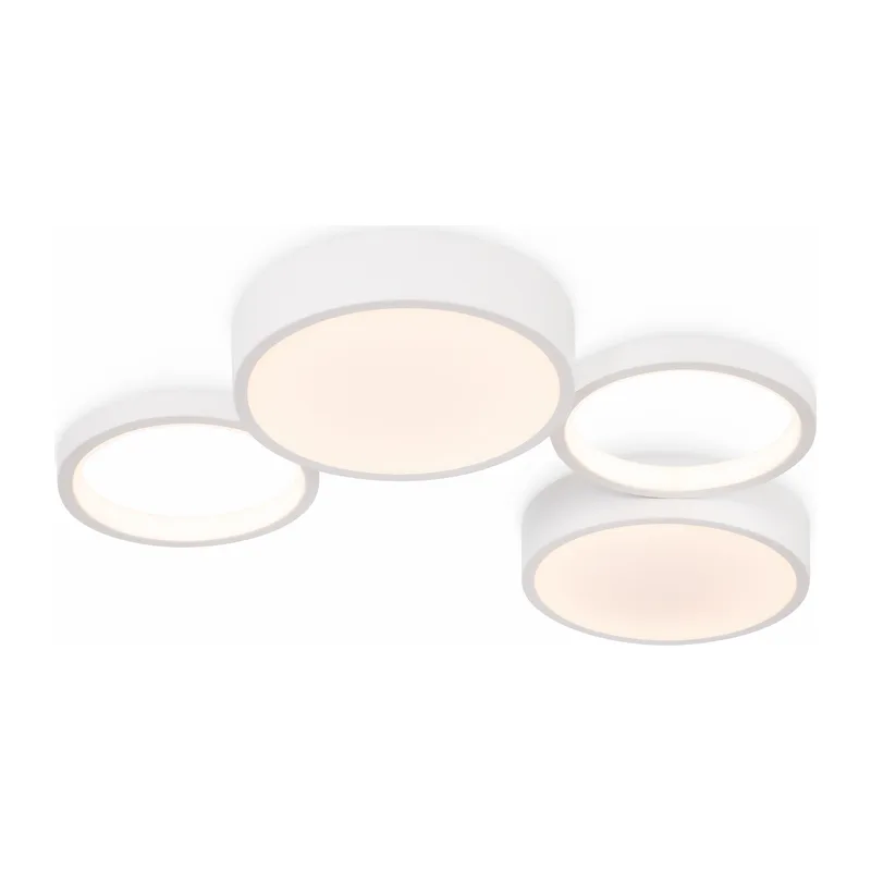 Потолочный светильник FR6080CL-L92W Молекула / Molecule 69 Вт LED с пультом ДУ Freya