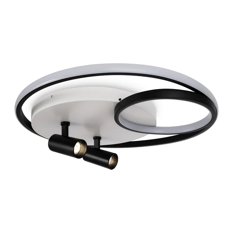 Потолочный светильник FR6083CL-L90WB Прожекторы / Spotlights 77 Вт LED с пультом ДУ Freya