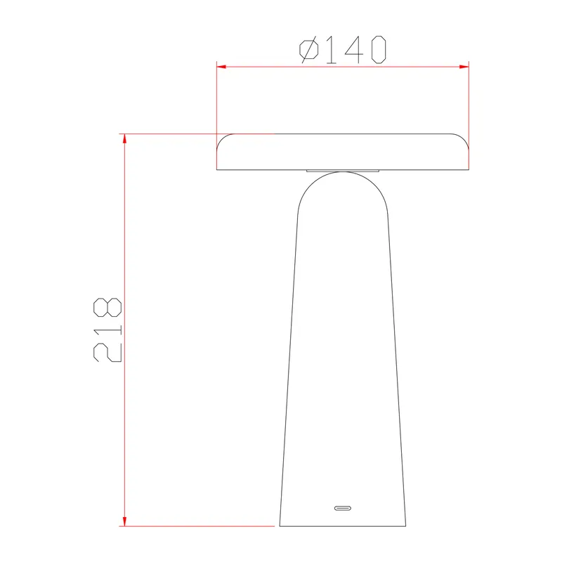 Аккумуляторный светильник Гриб / Mushroom Freya FR6109TL-L4B 2
