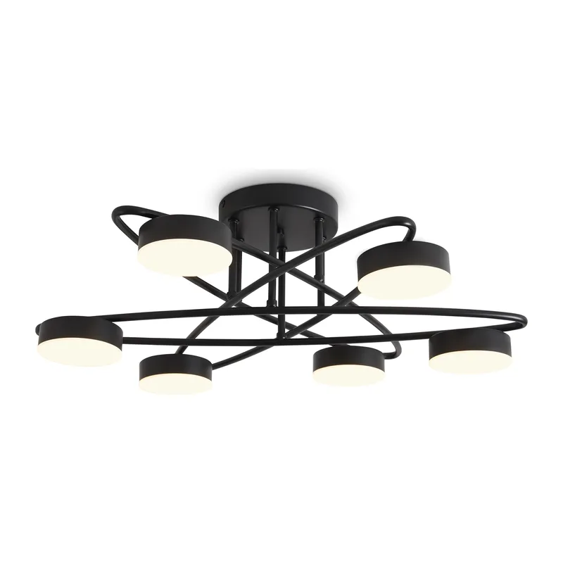 Люстра FR6155CL-L36B Вихрь / Vortex 36 Вт LED Freya