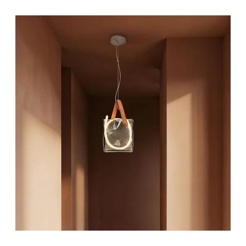 Подвесной светильник FR6223PL-L17SM Тоут / Tote 17 Вт LED Freya 11