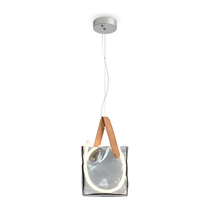 Подвесной светильник FR6223PL-L17SM Тоут / Tote 17 Вт LED Freya 4