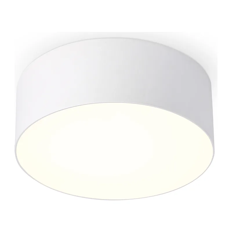 Потолочный светодиодный светильник 3000K 15Вт FV5511 WH белый LED 15W 3000K D120*58 (Без ПДУ) Ambrella Light 9