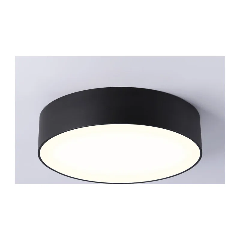 Потолочный светодиодный светильник 3000K 18Вт FV5517 BK черный LED 18W 3000K D160*58 (Без ПДУ) Ambrella Light 10