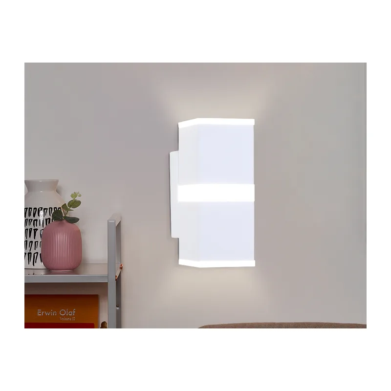 Настенный светодиодный светильник 4200K 12Вт FW189 SWH белый песок LED 4200K 12W 140*60*80 Ambrella Light 5