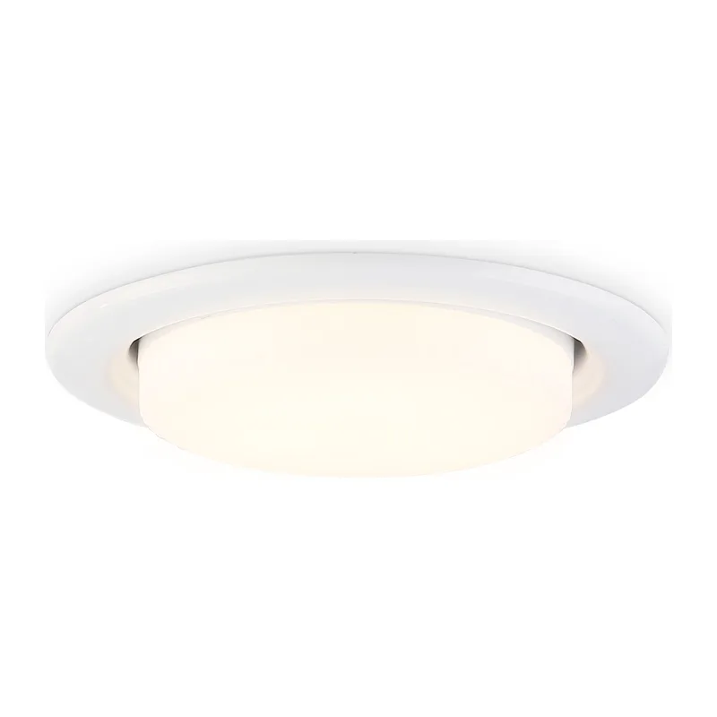 Встраиваемый точечный светильник 1*GX53 G10101 WH белый GX53 max 12W D106*38 (кратность 10шт) Ambrella Light 7