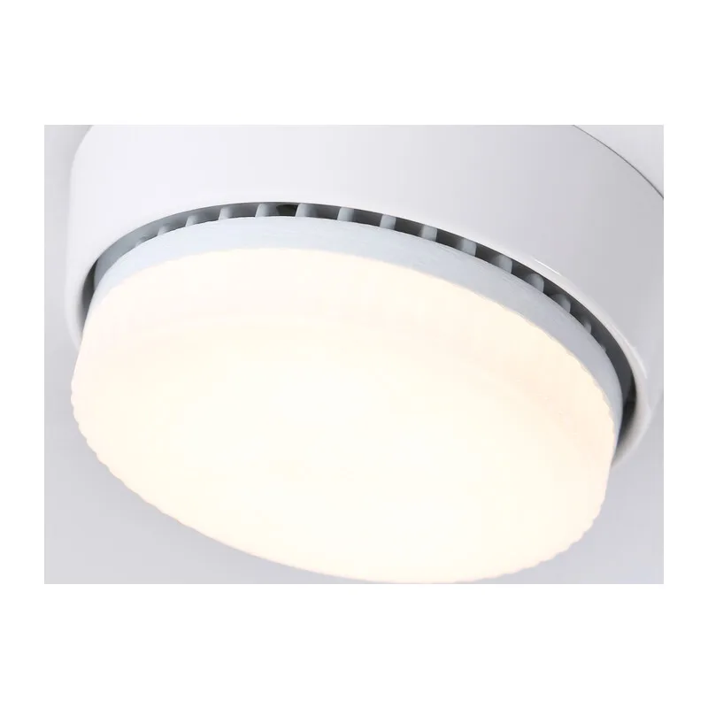Накладной точечный светильник 1*GX53 G10188 WH белый GX53 max 12W D90*20 Ambrella Light 5