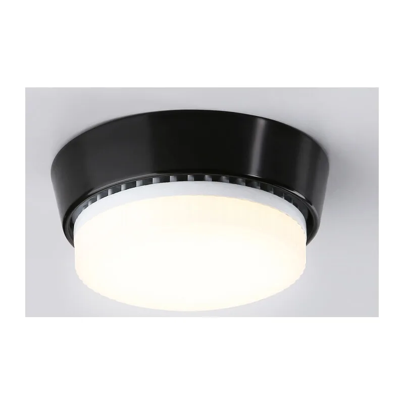 Накладной точечный светильник 1*GX53 G10189 BK черный GX53 max 12W D90*20 Ambrella Light 6