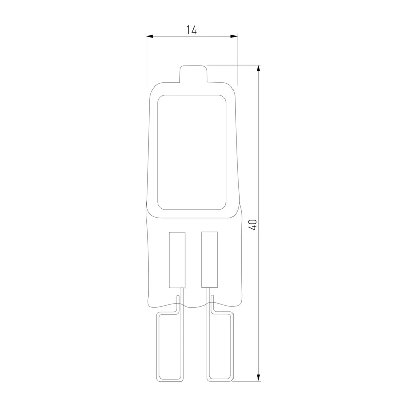 Галогенная лампа 50W G9 220V50W Elektrostandard 3