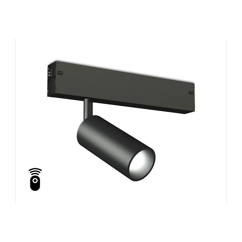 Трековый акцентный светильник с памятью Switch-3CCT 3000K-6000K 7Вт 36° GL1202 BK черный IP20 7W 3000K-6400K 220V 36° D35*80 (Без ПДУ) Ambrella Light 5