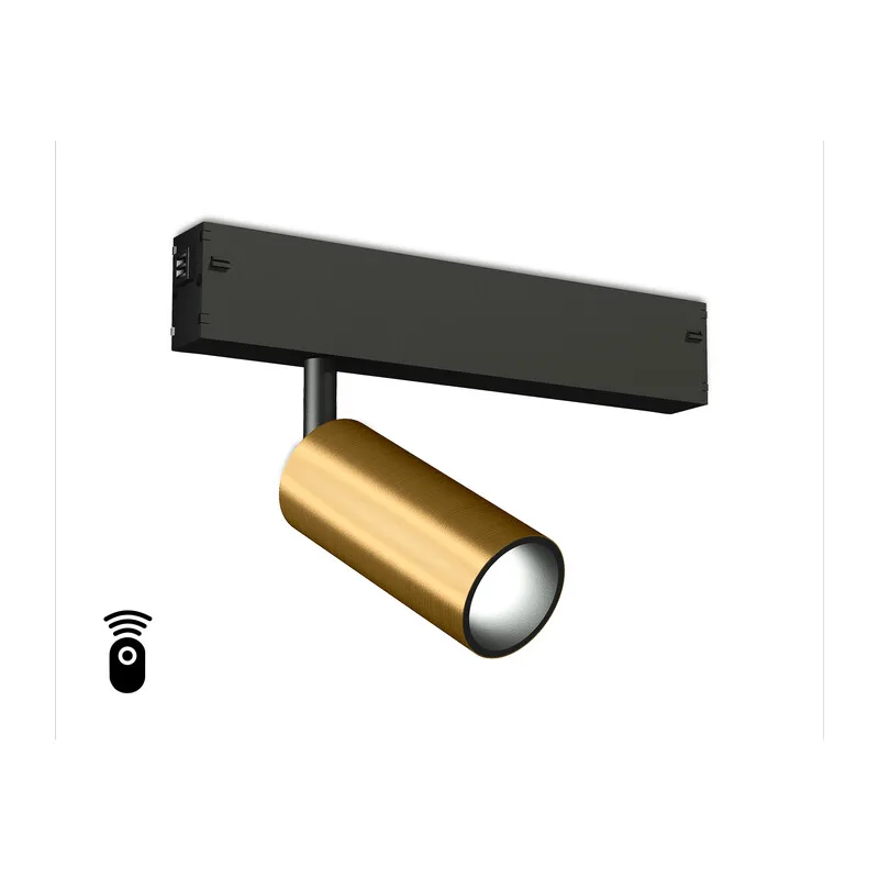 Трековый акцентный светильник с памятью Switch-3CCT 3000K-6000K 7Вт 36° GL1203 GD золото IP20 7W 3000K-6400K 220V 36° D35*80 (Без ПДУ) Ambrella Light 7