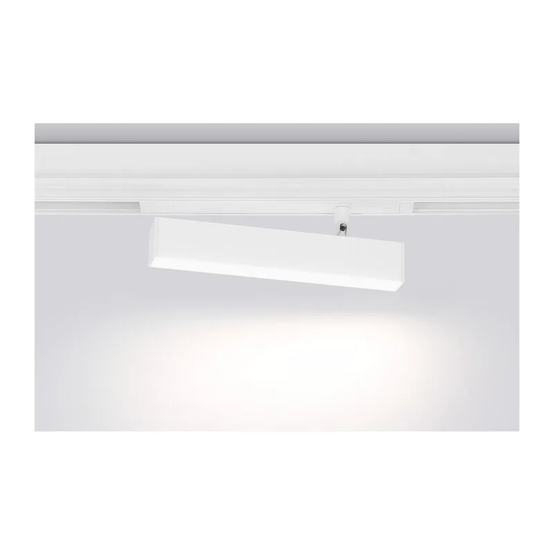 Трековый линейный светильник с памятью Switch-3CCT 3000K-6000K 12Вт 120° GL1321 WH белый IP20 12W 3000K-6400K 220V 120° 232*25*112 (Без ПДУ) Ambrella Light 9
