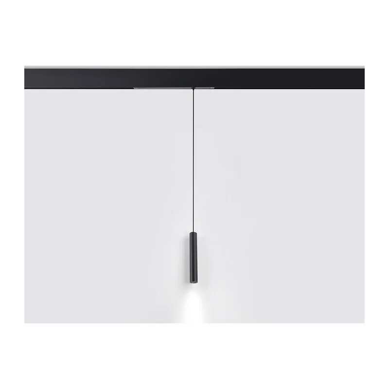 Трековый акцентный светильник с памятью Switch-3CCT 3000K-6000K 10Вт 24° GL1432 BK черный IP20 10W 3000K-6400K 220V 24° D35*240 H1500 (Без ПДУ) Ambrella Light 6